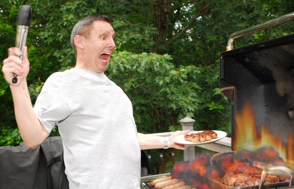 konventionelles Grillen