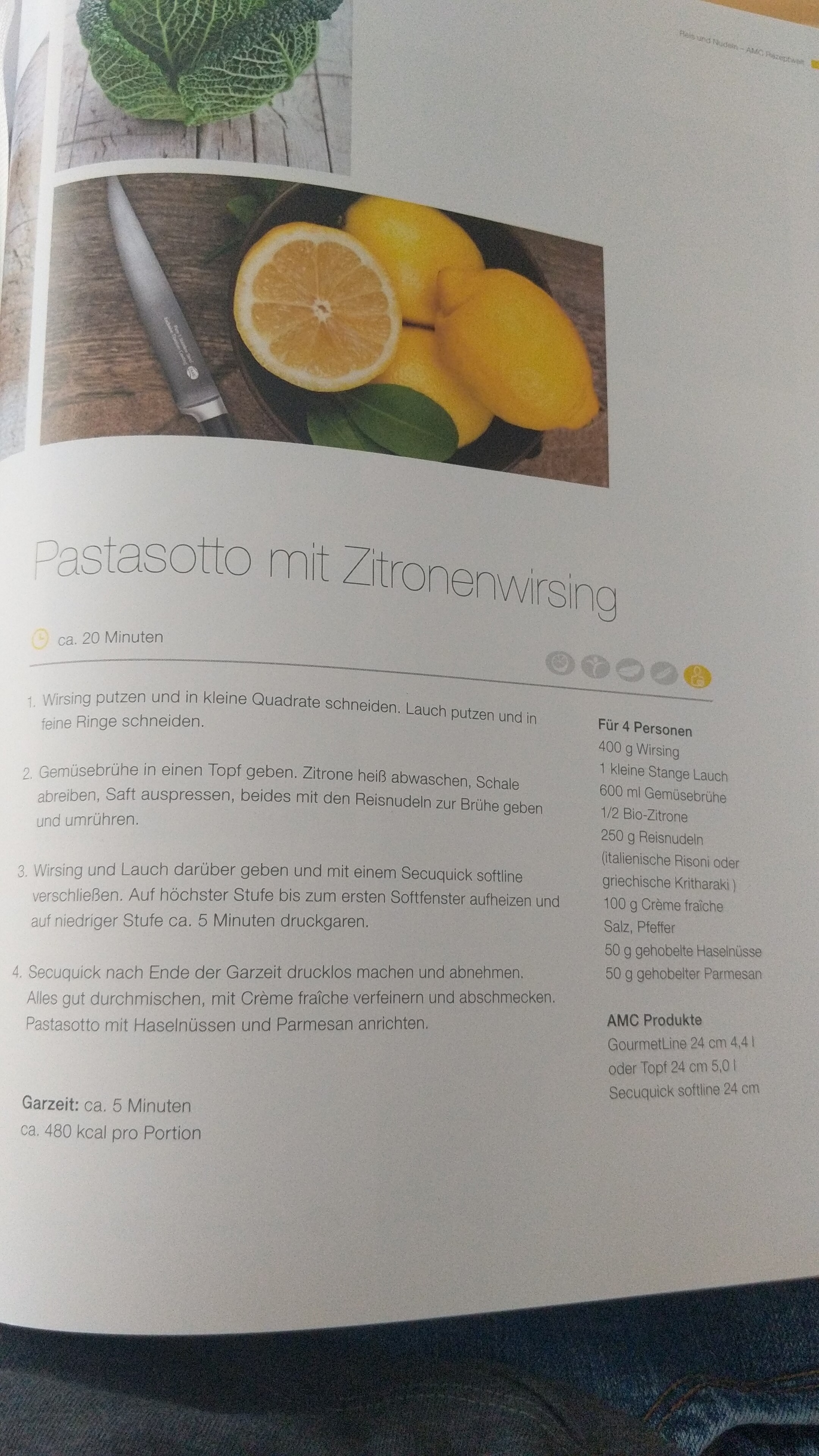 Zitronenwirsing