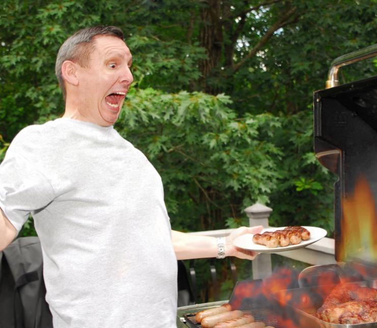 Gemeinsam grillen - Hier grillt nicht nur der „BOSS“, hier grillen alle!