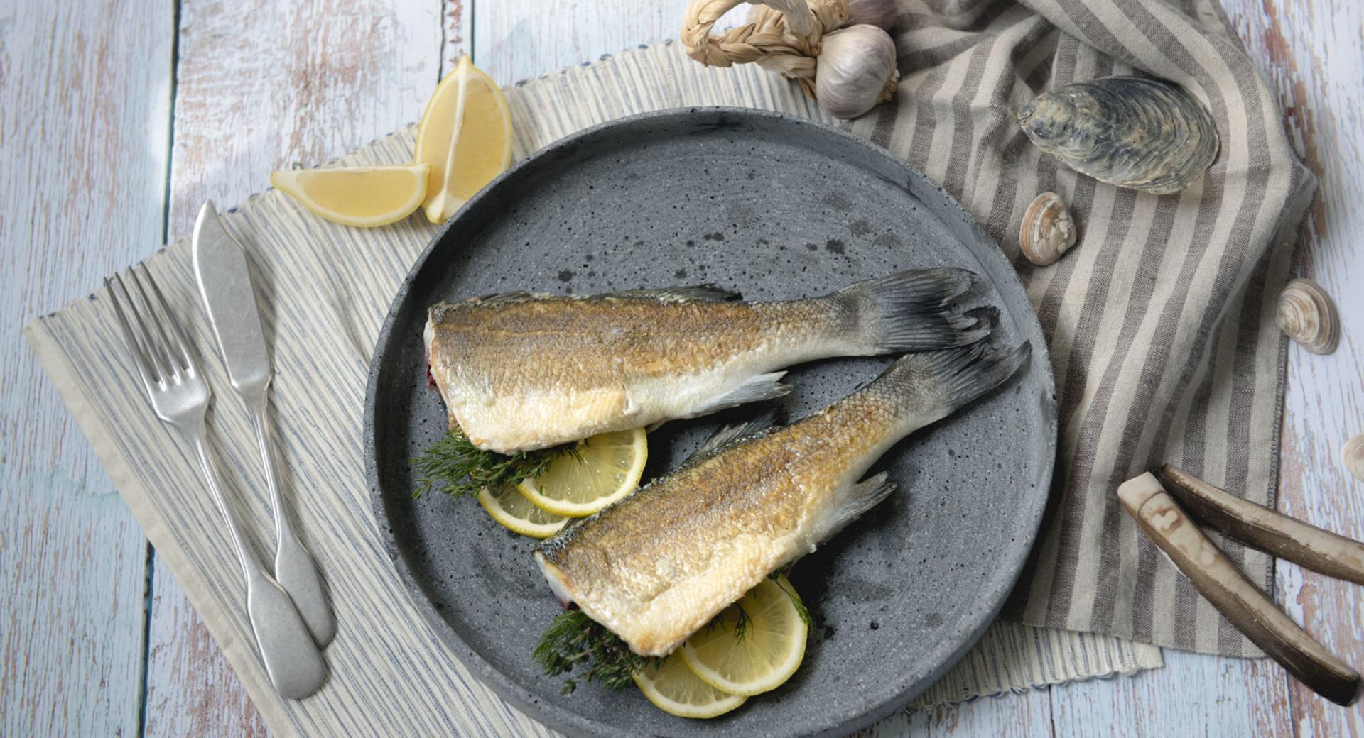 Gebratener Fisch mit Zitronenbutter