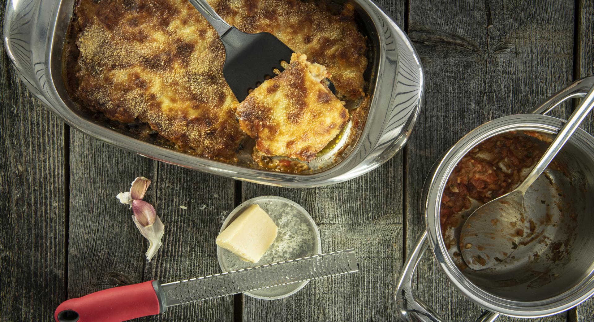 Auberginen-Parmigiana