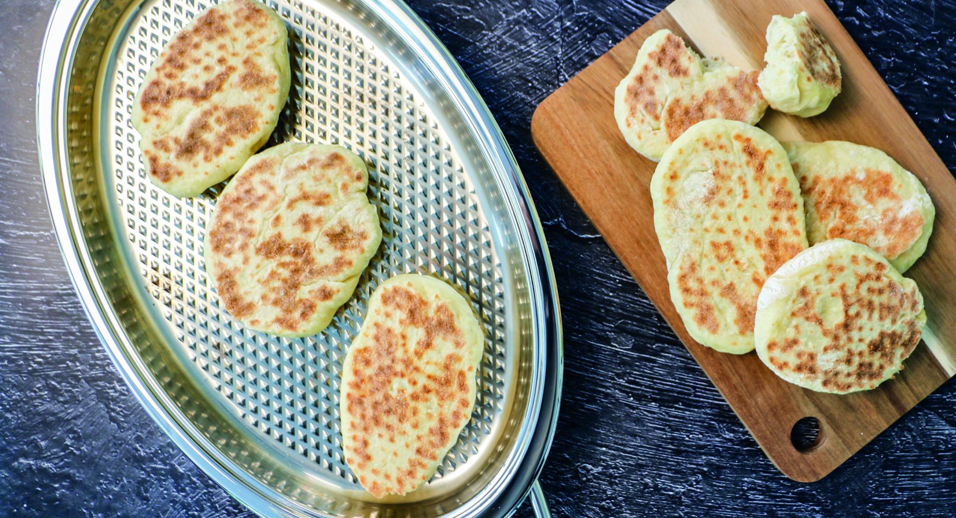 Naan (indisches Fladenbrot)