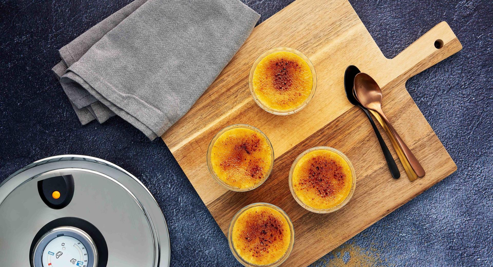 Kürbis-Crème brûlée