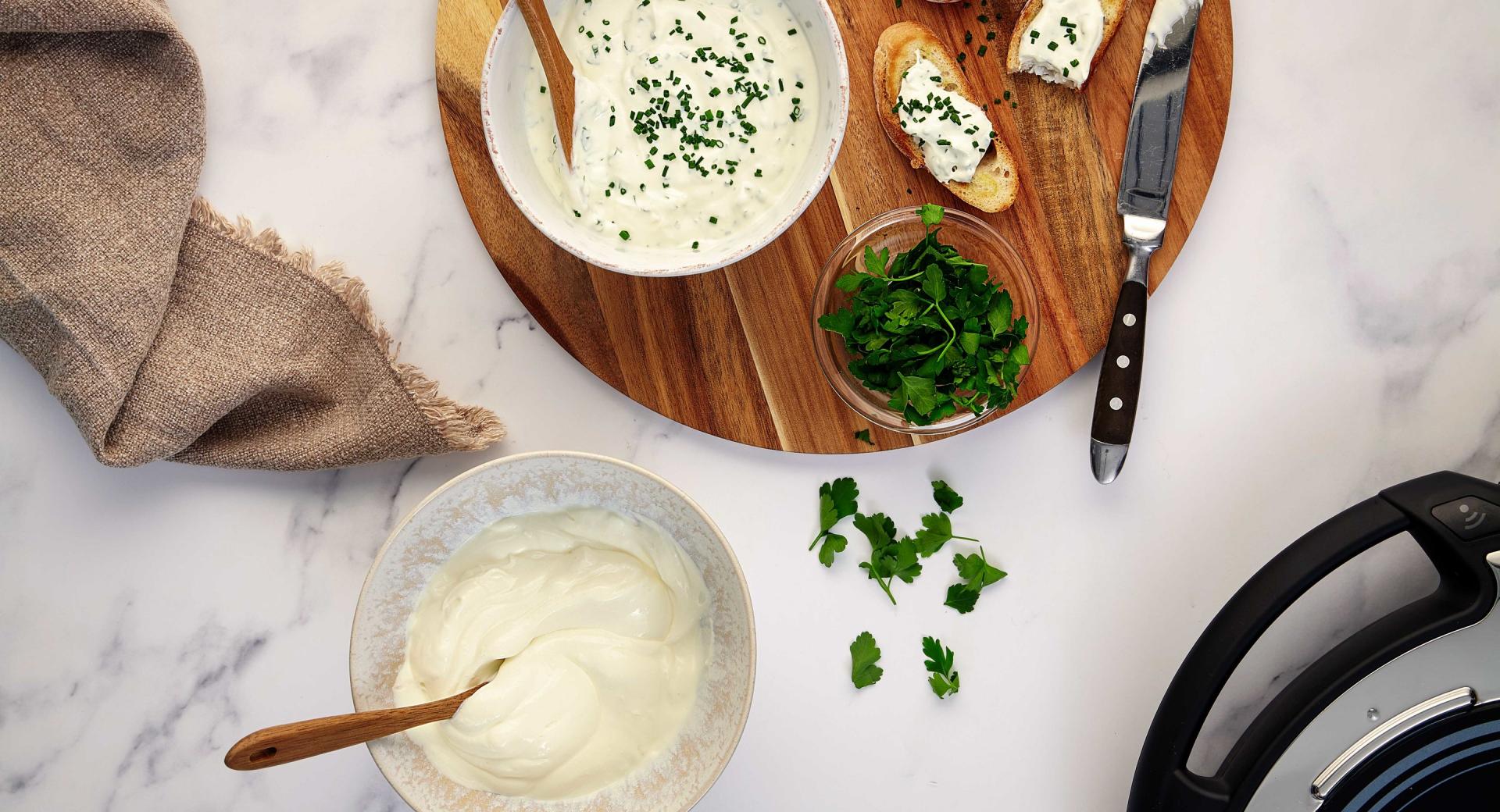 Joghurt-Creme Joghurt-Creme