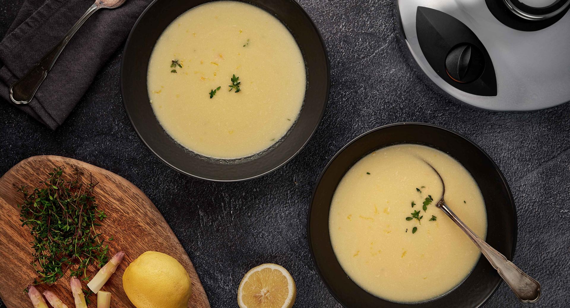 Spargelsuppe