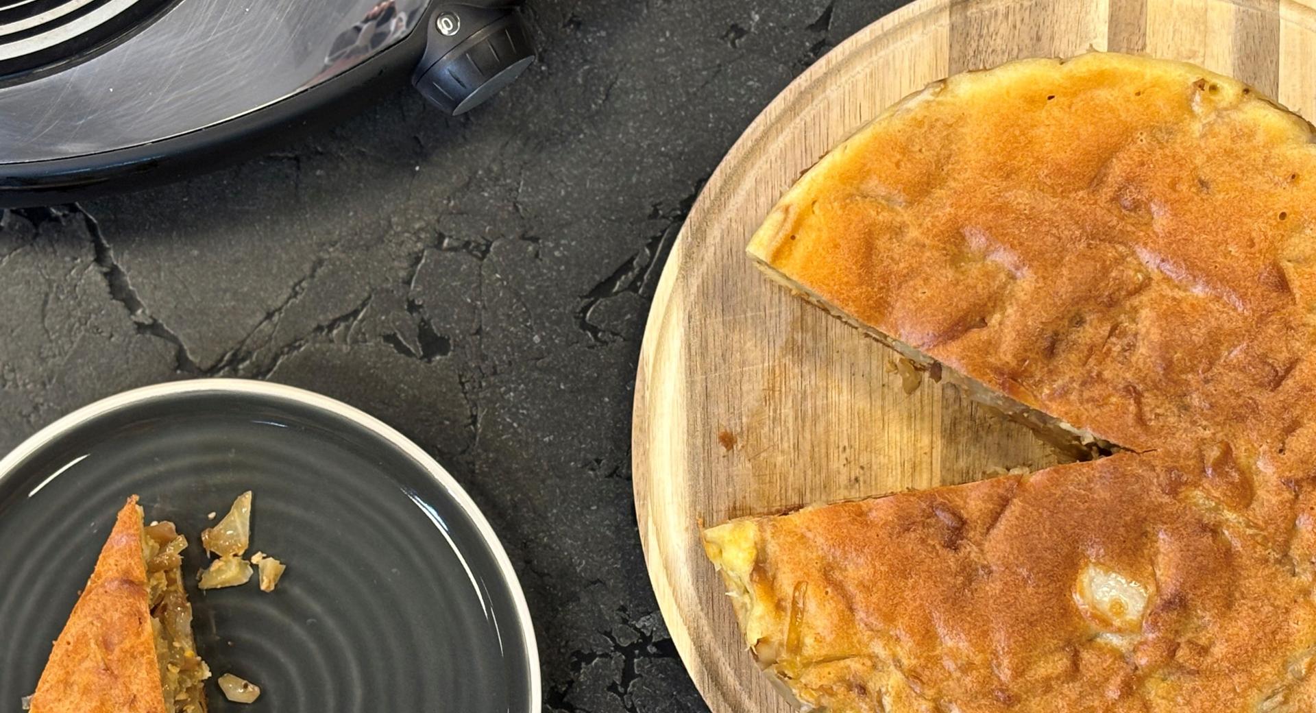 Gegossener Kohlkuchen (Zalivnoj Pirog)