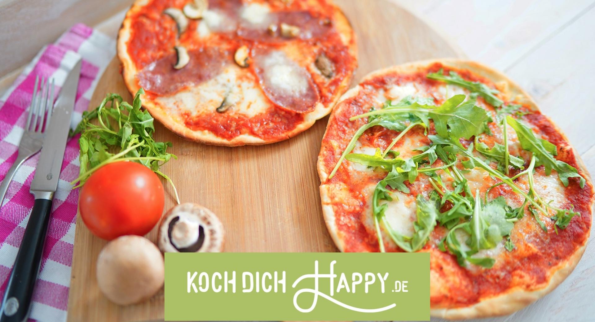 Selbstgemachte Pizza