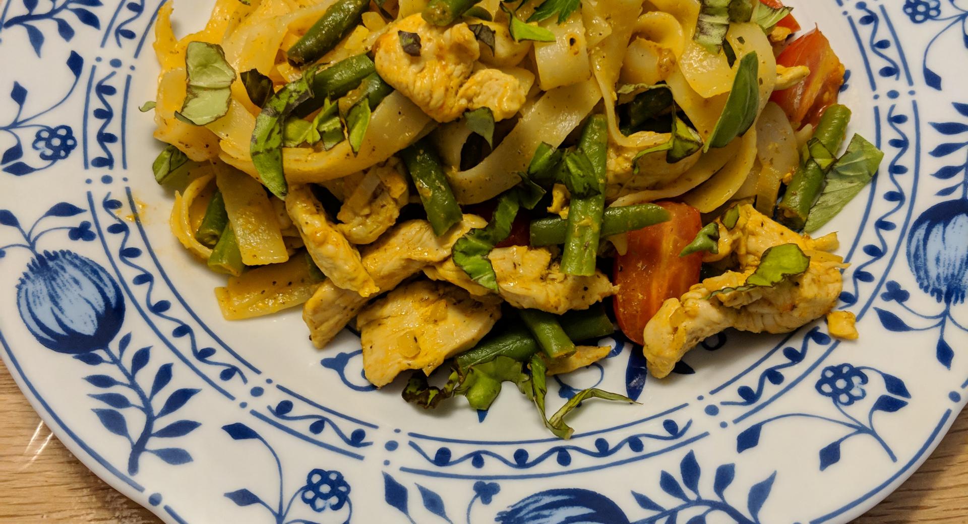 Hähnchen-Pasta