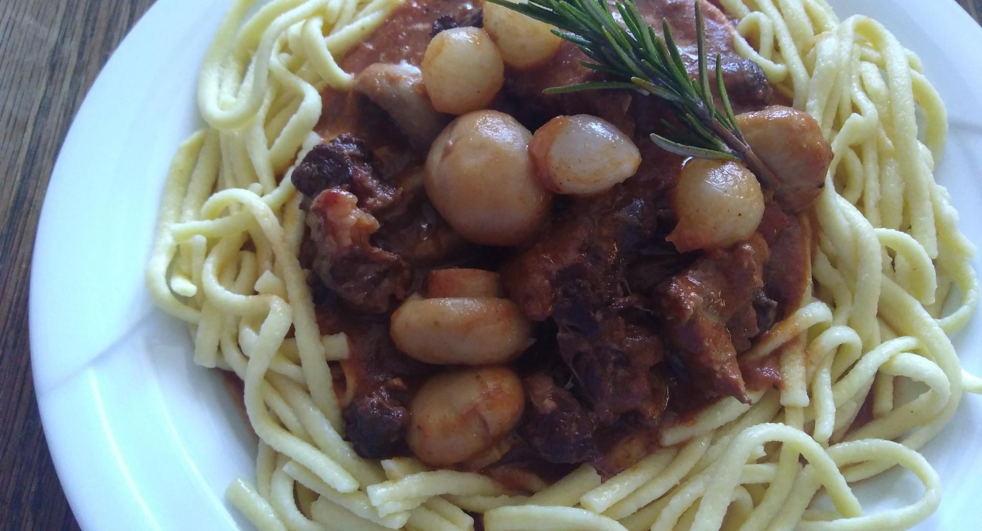 Ochsenschwanz Ragout Bourguignon