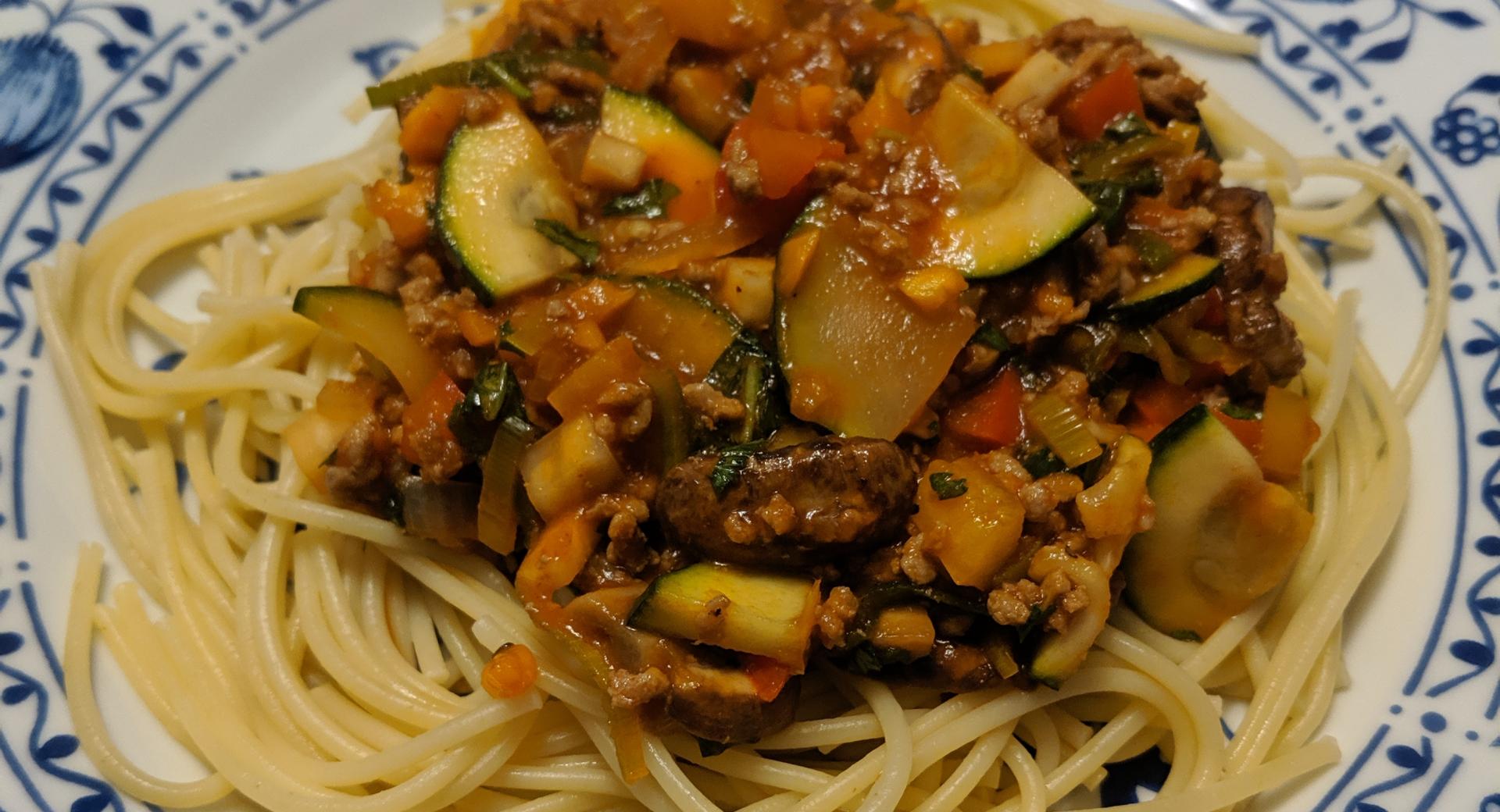 Bunte Bolognese