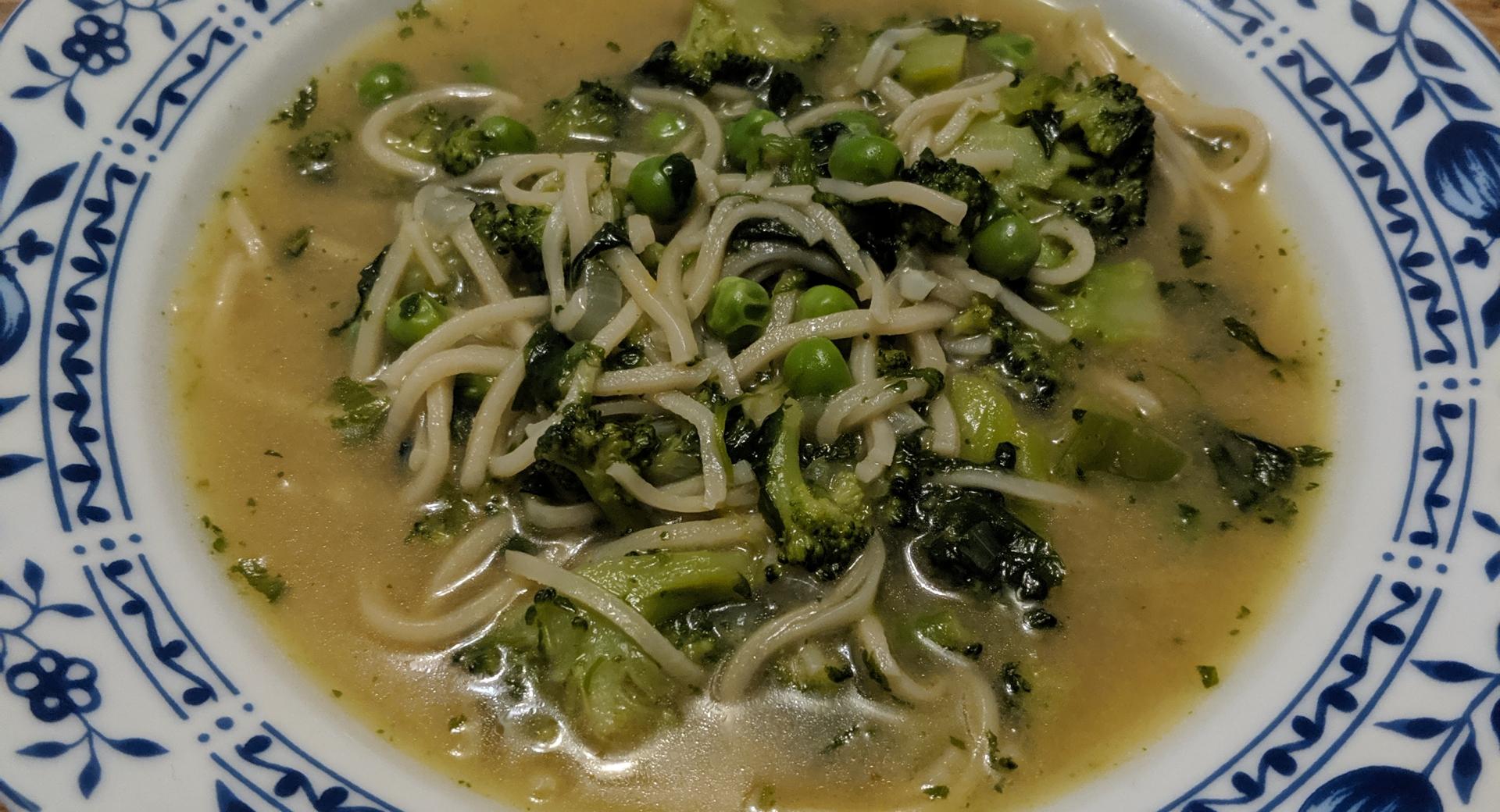 Grüne "Thai" Suppe