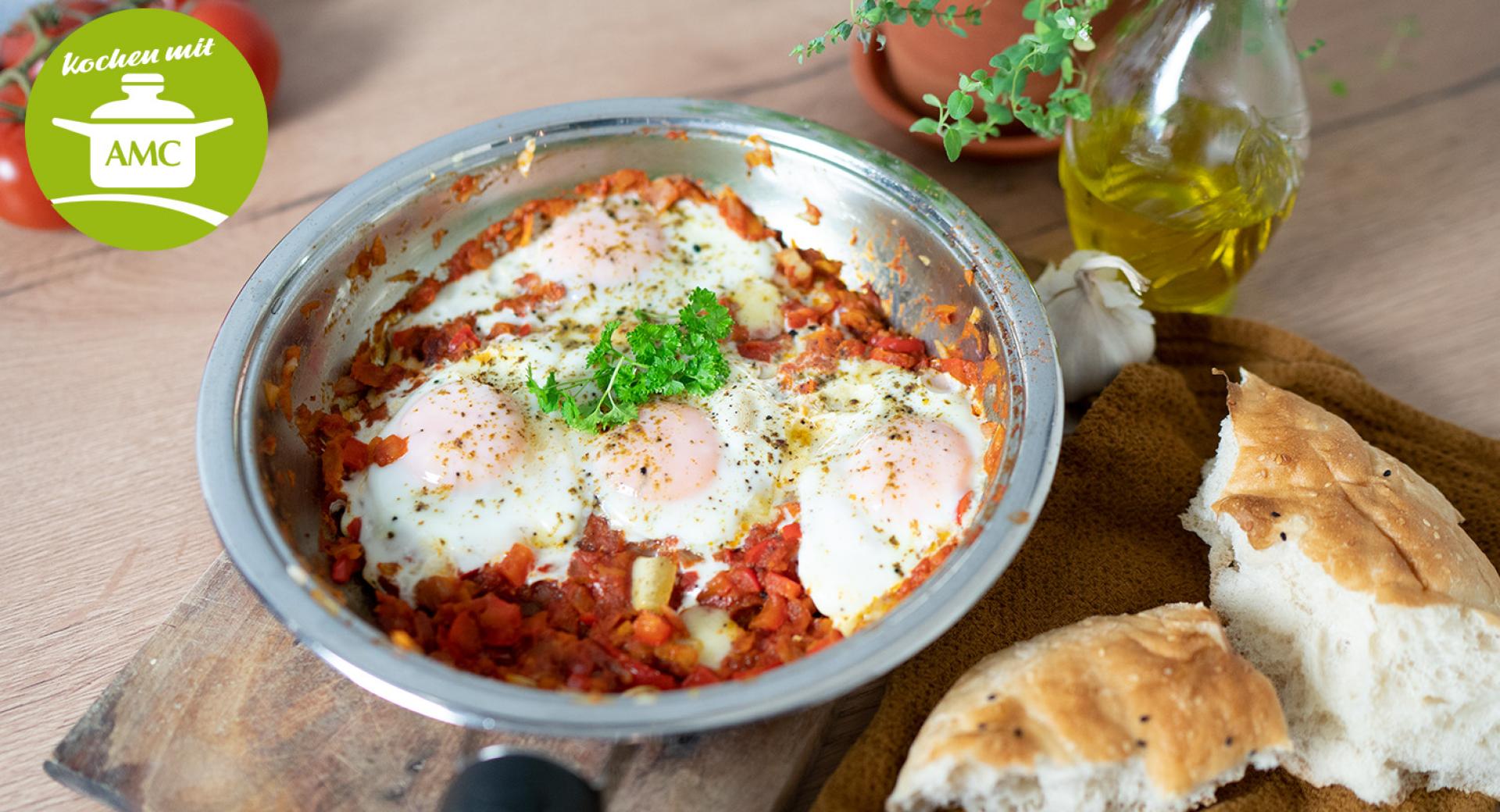 Ein herzhaftes Frühstück (Shakshuka)