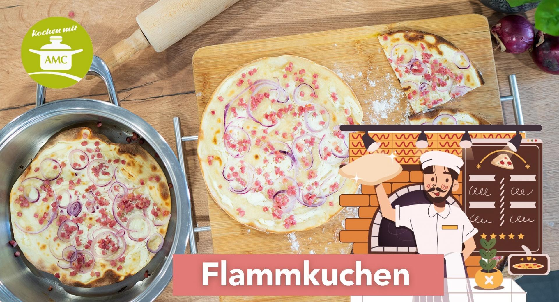 Flammkuchen mit AMC