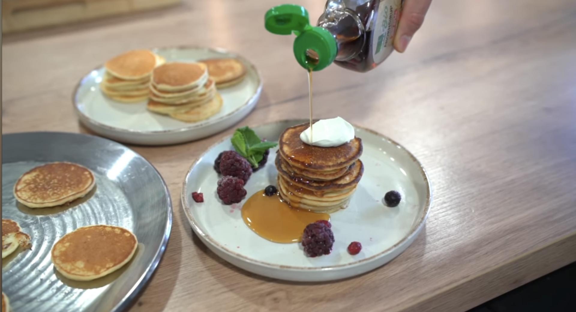 Zitronen-Pancakes