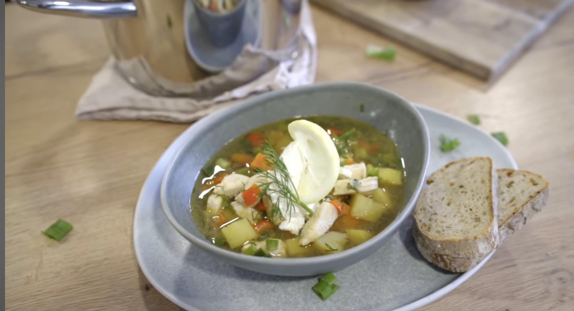 Schnelle Fischsuppe 
