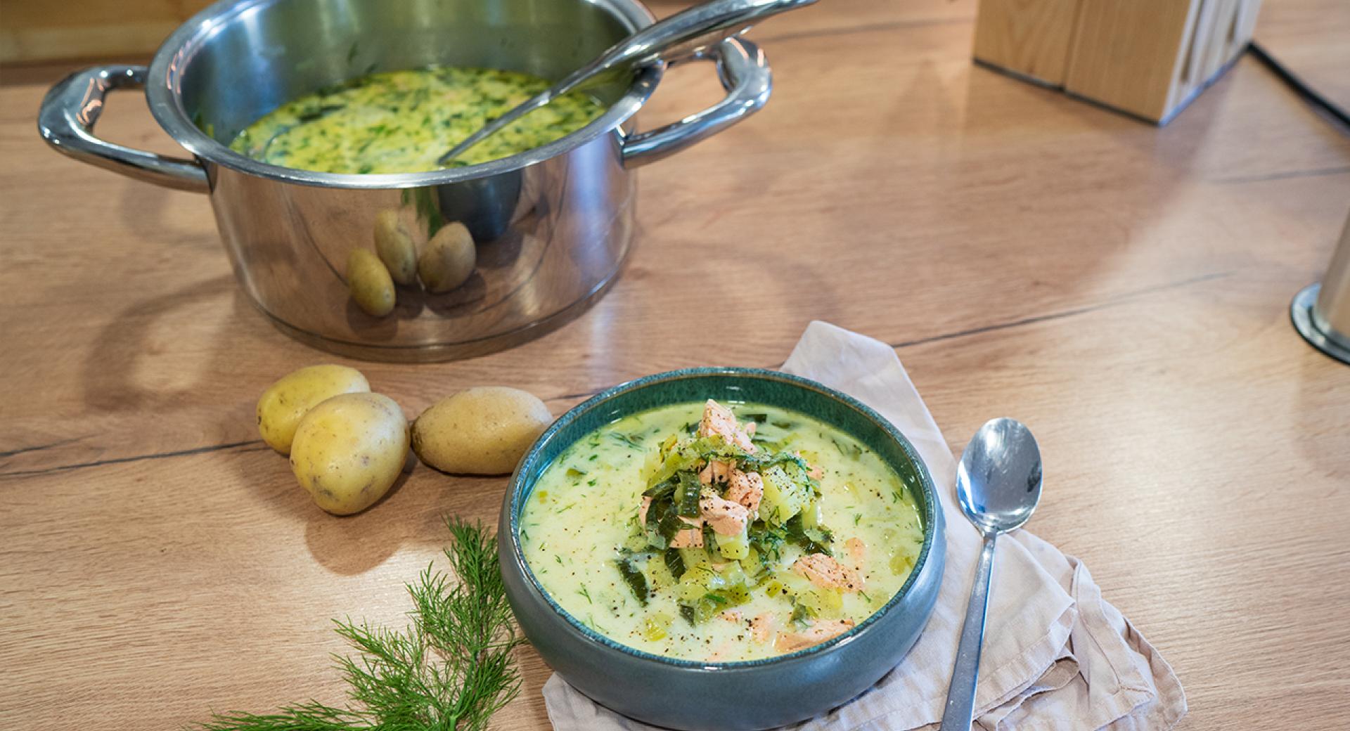 Schwedische Sommersuppe
