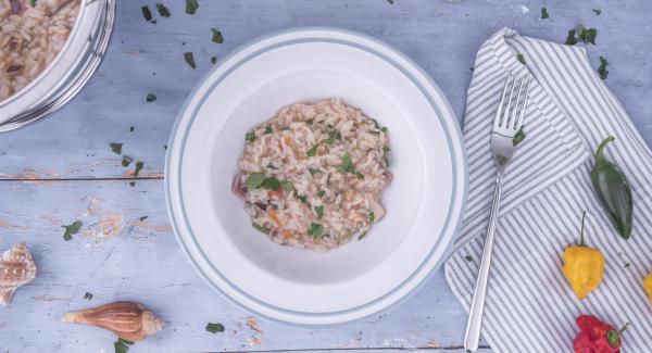 Risotto mit Meeresfrüchten