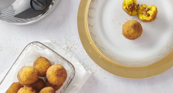 Arancini mit Thunfischfüllung