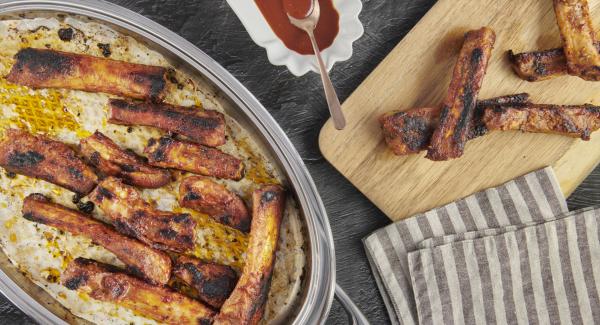 Spareribs mit Barbecue-Marinade