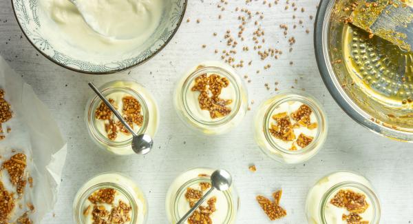 Apfel-Joghurt-Dessert