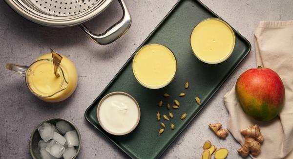 Mango-Lassi mit Ingwer