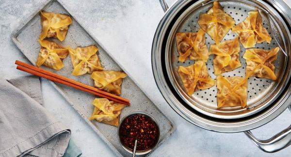 Chinesische Teigtäschchen