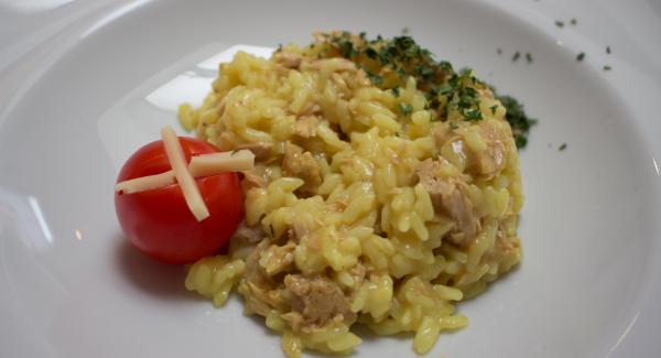 Risotto mit Thunfisch