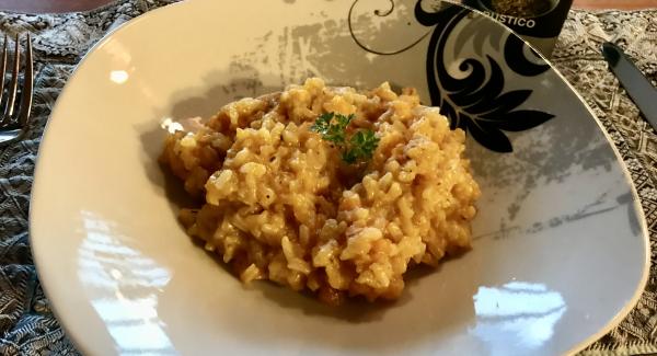 Kürbis-Risotto