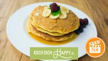 VIDEO! Saftige Pancakes mit Banane