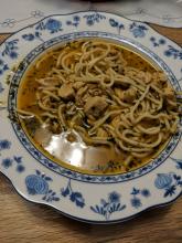Einfache, schnelle Hühnersuppe nach Thai Art