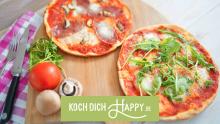 Selbstgemachte Pizza