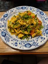 Hähnchen-Pasta