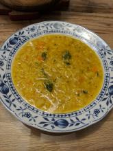 Einfache Reissuppe