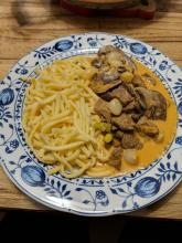 Rind-Stroganoff