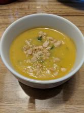 Süßkartoffel-Ingwer-Suppe