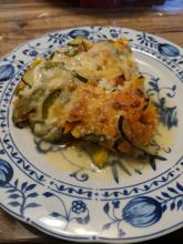 Vegetarisches Gemüse Gratin