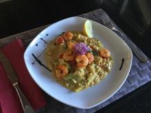 Asiatischer Wok mit Shrimps & Gemüse