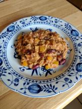 Gemischte Hackfleischpfanne