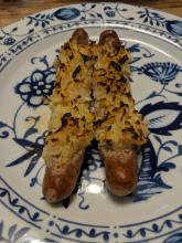 Gefüllte Bratwürste