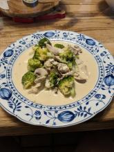 Hähnchen-Brokkoli-Topf