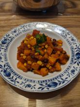 Kürbis con Carne