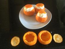 Sorbets di Mandarine / Mandarinen-Sorbet