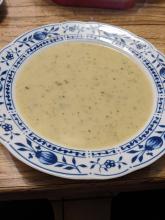 Einfache Kartoffelcremesuppe
