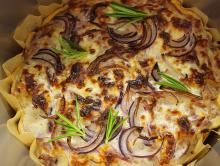 Zwiebel-Käse Kuchen
