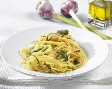 Spaghetti aglio