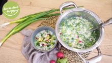 kalte Sommersuppe (окрошка)