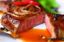 Schweineschopf oder Putensteak
