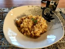 Kürbis-Risotto
