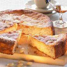 Mallorquinischen Mandelkuchen