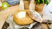 Brot mit Camembert